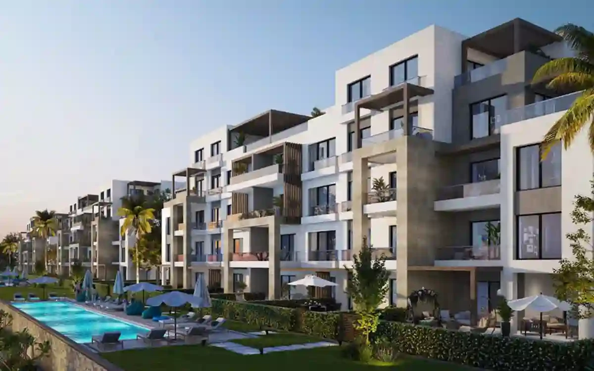 شاليه 110م للبيع في هاسيندا باي الساحل الشمالي